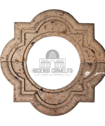 Ojival de Cantera Piñon según diseño 80x10cm 2pzas