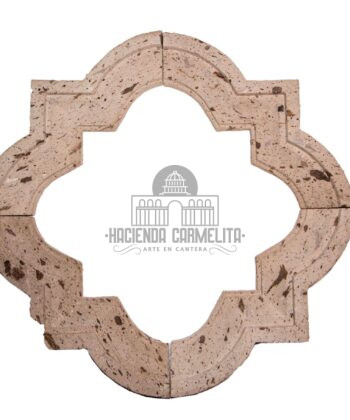 Ojival de Cantera Piñon según diseño 80x10cm 4pzas