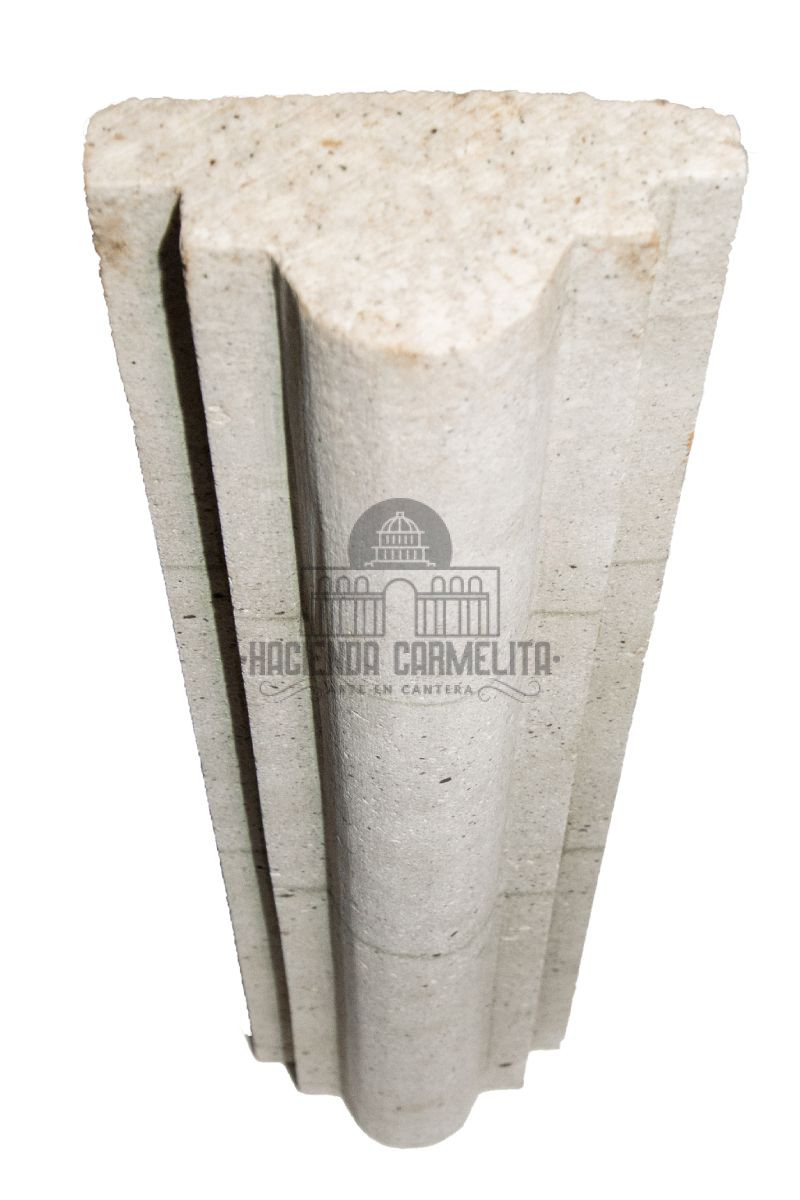 Moldura lineal Cantera Piñon diseño 12x5cm | Hacienda Carmelita