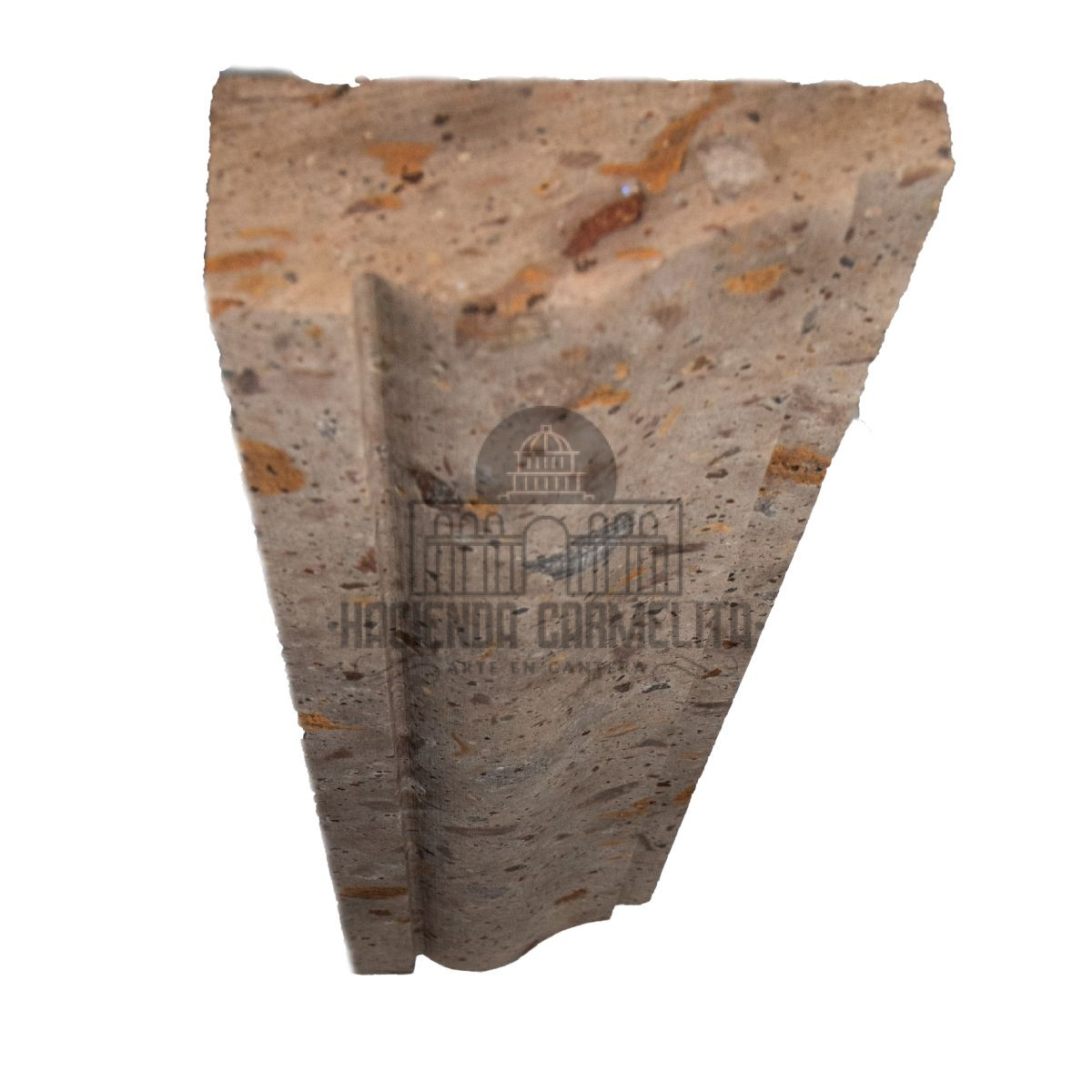 Moldura lineal Cantera Piñon diseño 20x5cm | Hacienda Carmelita