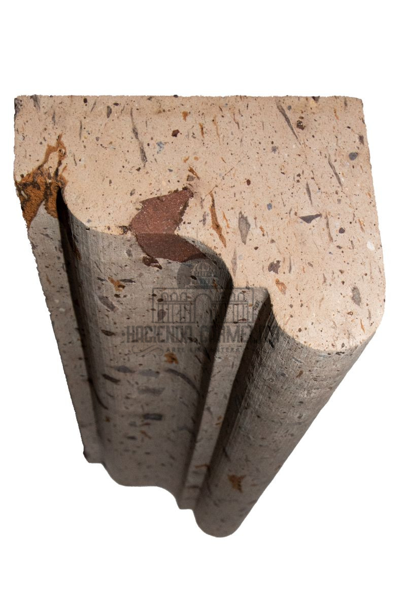 Moldura en Cantera Piñon según diseño 20x7cm | Hacienda Carmelita